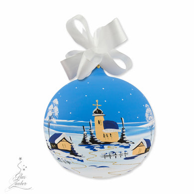 Glass Christmas Ornament - 