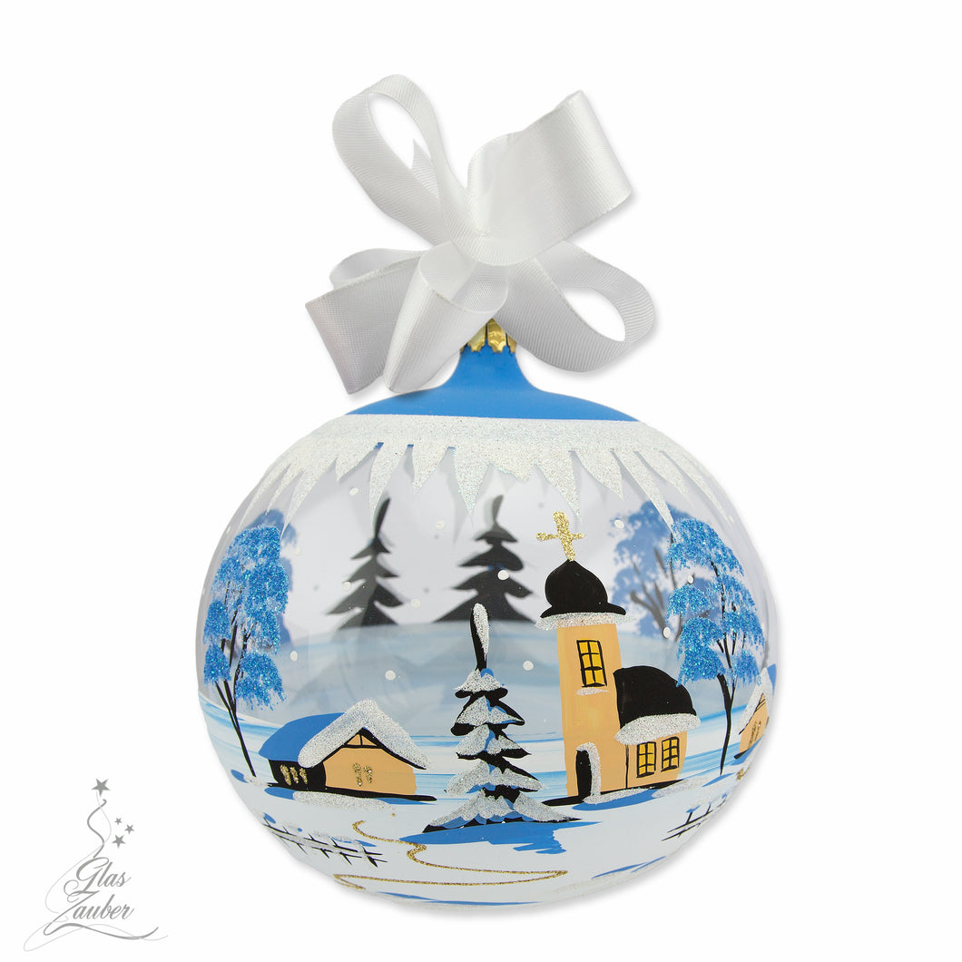 Glass Christmas Ornament - 